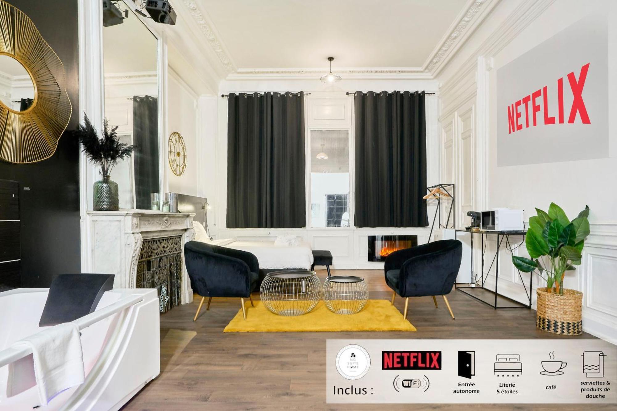 Apartment Ng Prestige - Lille I Centre I College - Balneo - Netflix - Wifi *
